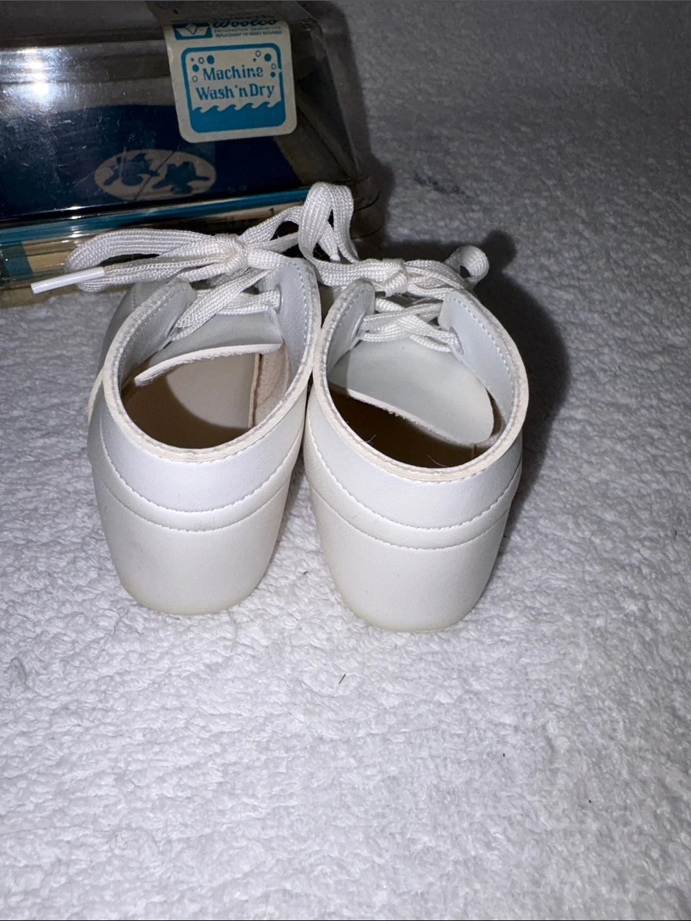 Nwt patacake white soft shoes crib unisex size 1